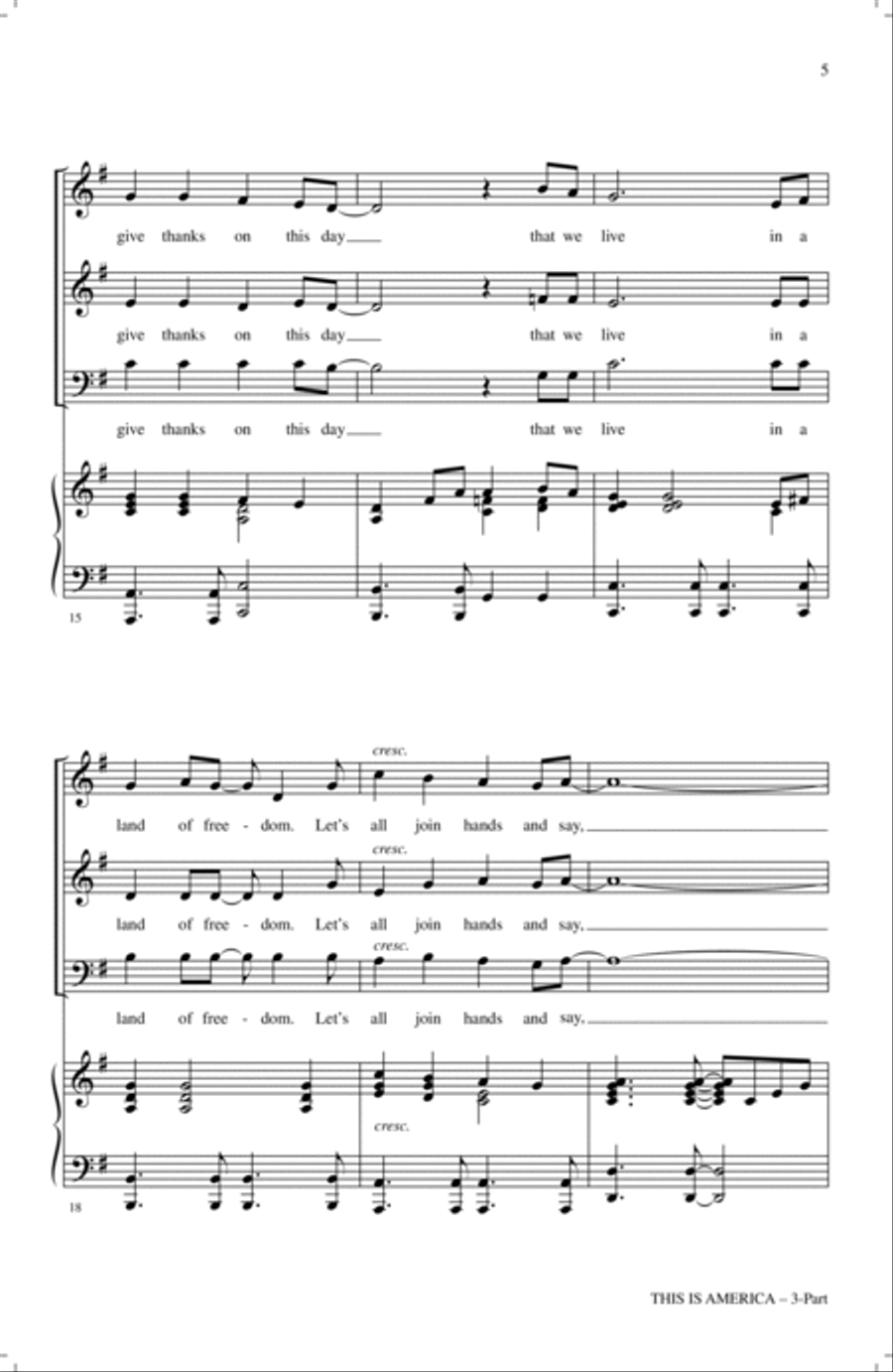 This Is America This Is America 3-Part scores gallery preview page 3