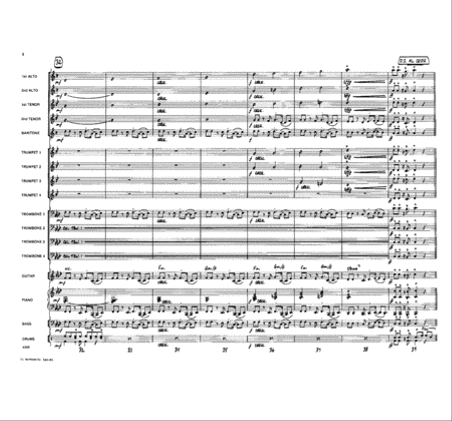 Ballistic Brass Ballistic Brass Jazz Ensemble scores gallery preview page 6