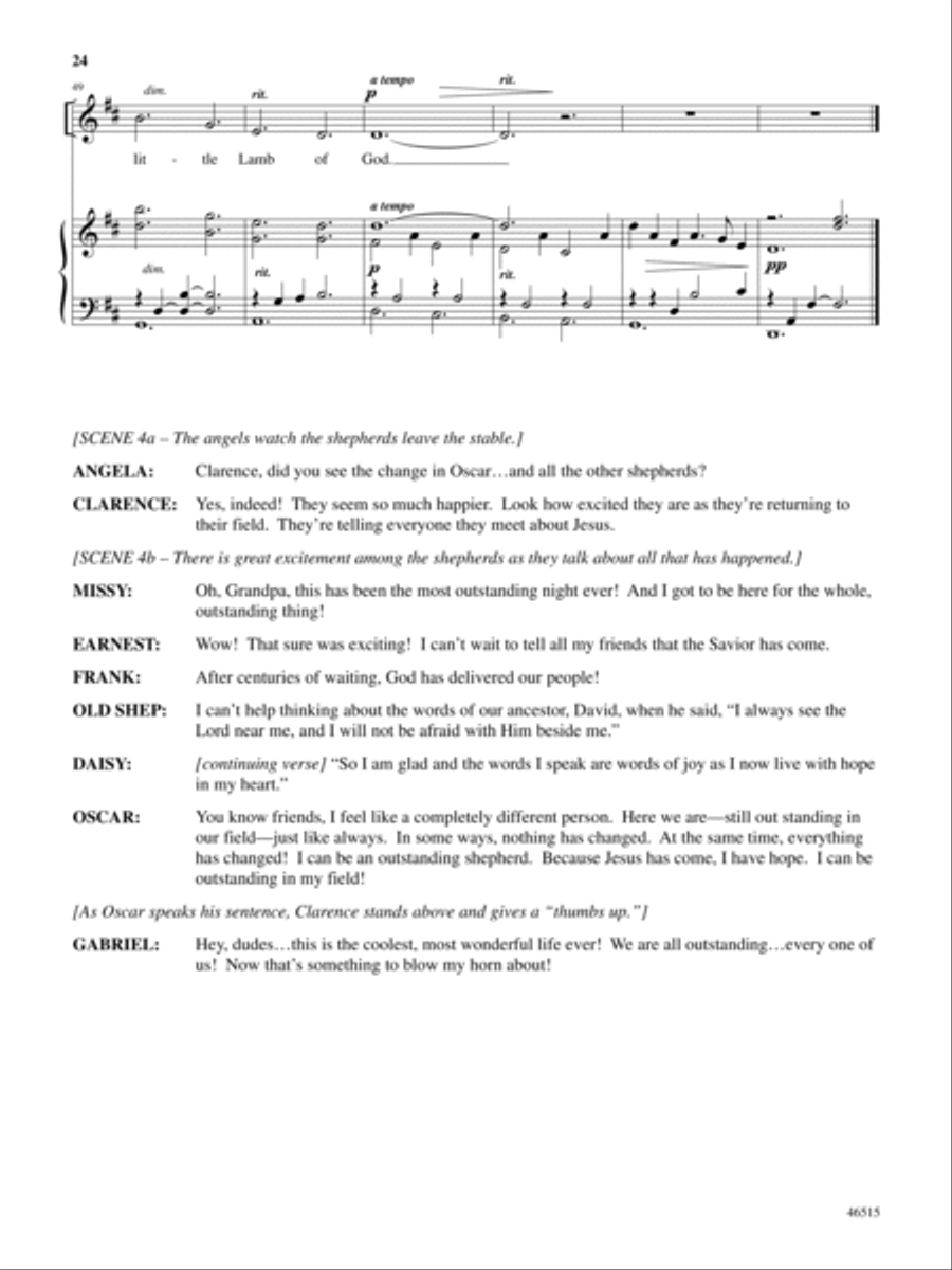 Out Standing in Their Field Choir scores gallery preview page 28