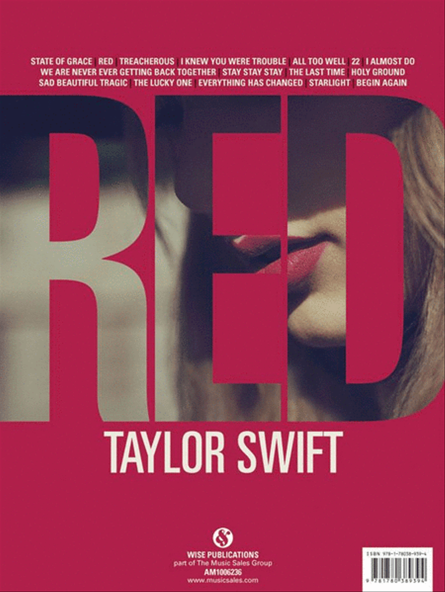 Red Piano, Vocal, Guitar scores gallery preview page 2