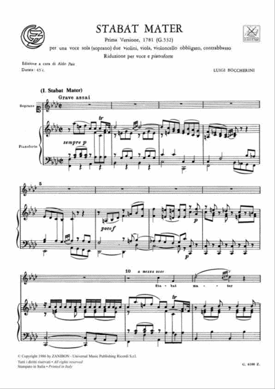 Stabat Mater Stabat Mater Soprano Voice scores gallery preview page 2