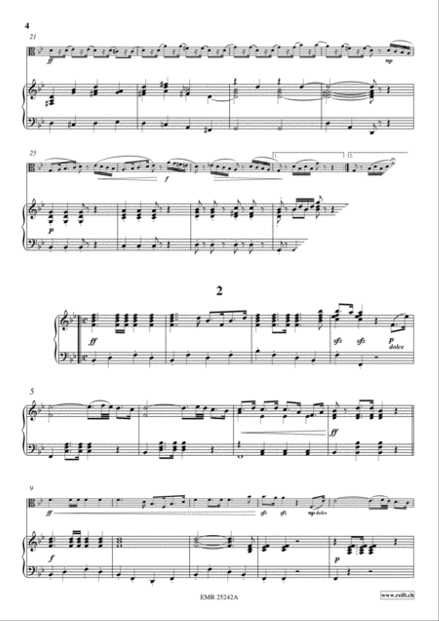 2 Marches Viola scores gallery preview page 4