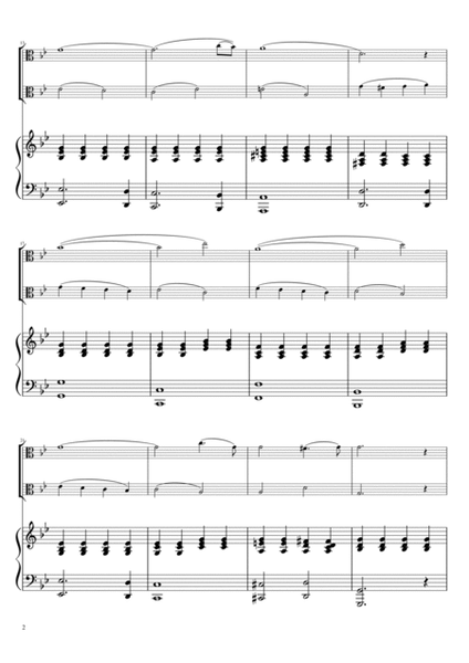 Caccini "Ave Maria" Piano Trio/Viola Duo image number null