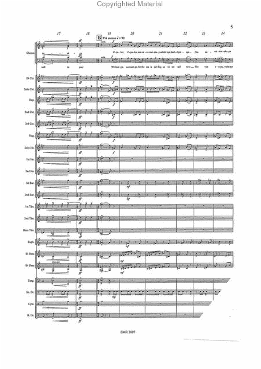 Hymn To Red October 4-Part scores gallery preview page 7