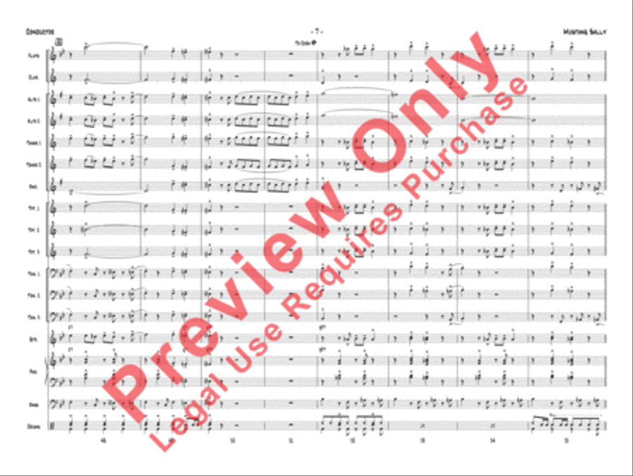 Mustang Sally Jazz Ensemble scores gallery preview page 10