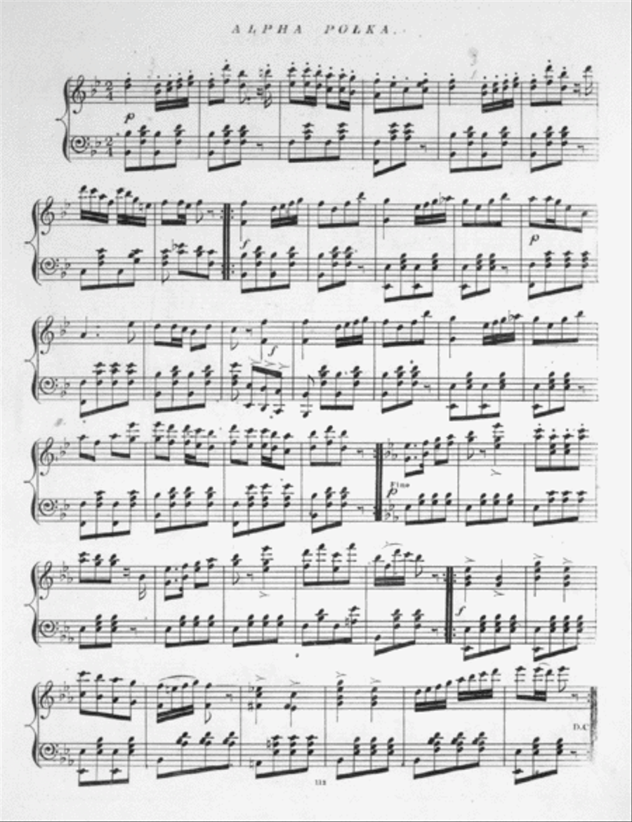 Kappa Waltz, and Alpha Polka Piano Solo scores gallery preview page 2