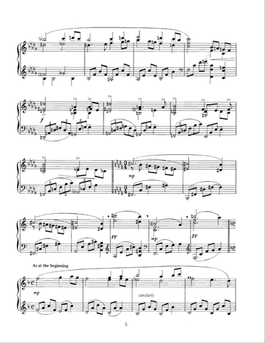 Wedding Music for Piano Wedding Music for Piano Piano scores gallery preview page 6