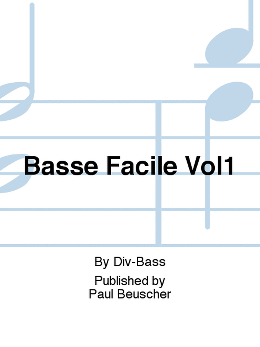 Basse Facile Vol1