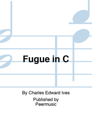 Book cover for Fugue in C