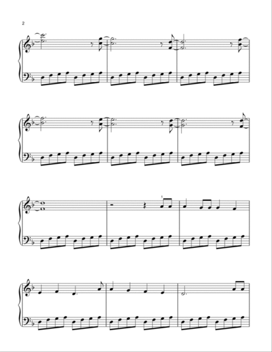 Reverie Easy Piano scores gallery preview page 2