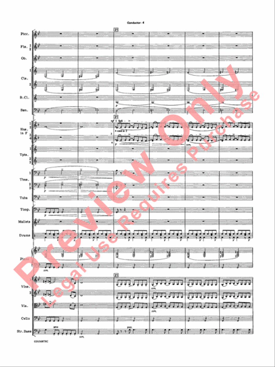 Themes from 007 Full Orchestra scores gallery preview page 7