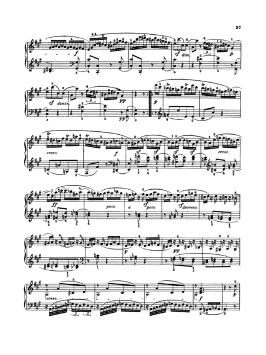 Clementi: Seven Sonatas (Volume I) Piano Solo scores gallery preview page 3