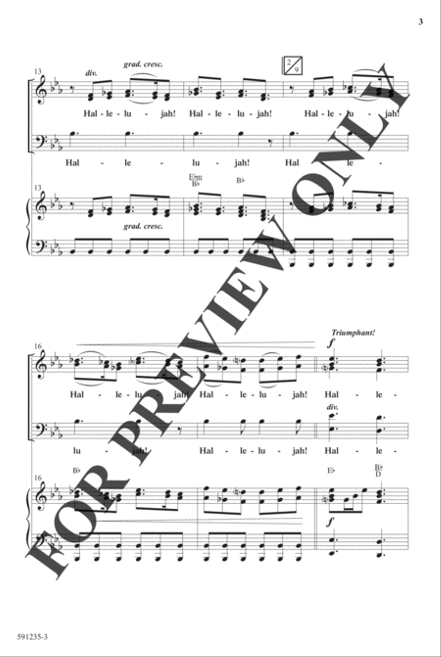 New Easter Anthem Pak Vol 2 - Anthem Preview Pak Hymn Anthems scores gallery preview page 4