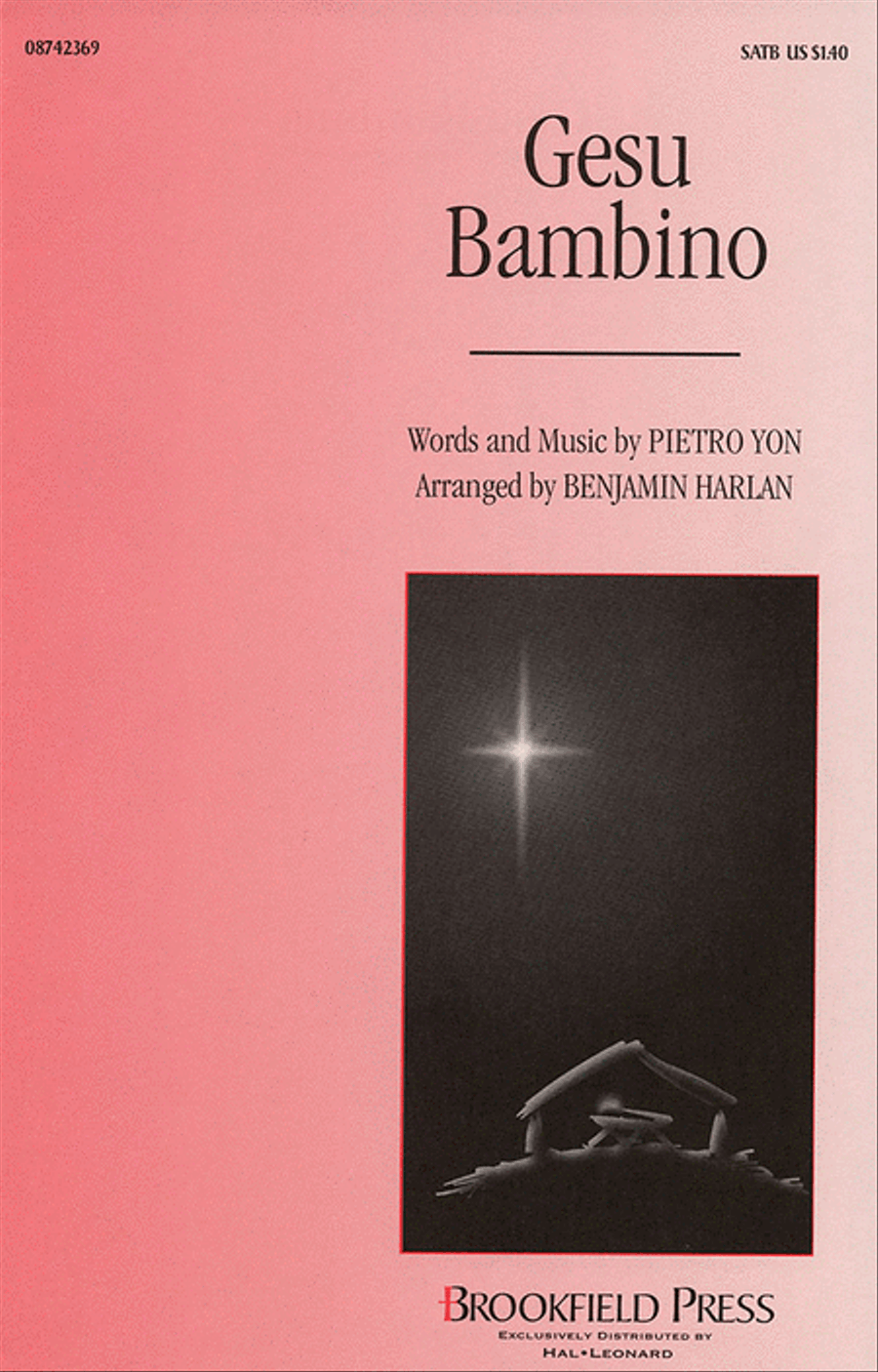 Gesu Bambino Gesu Bambino 4-Part scores gallery preview page 1