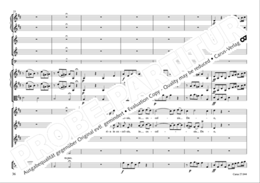 Messa per il Santissimo Natale 4-Part scores gallery preview page 27