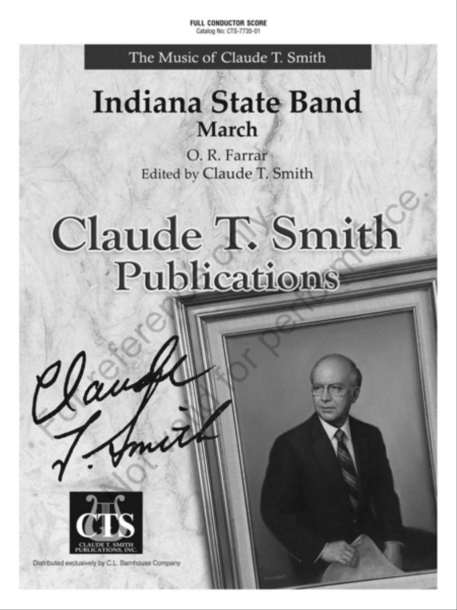Indiana State Band Concert Band scores gallery preview page 2
