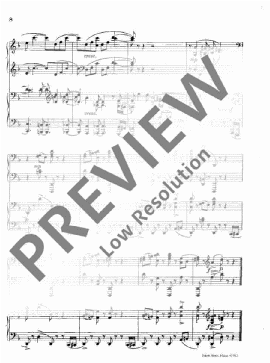 Tango Piano Duet scores gallery preview page 18