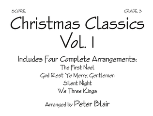 Book cover for Christmas Classics, Vol. 1 - Score