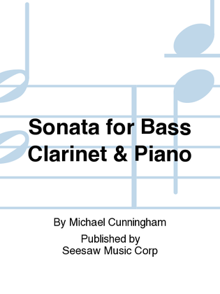 Sonata for Bass Clarinet & Piano