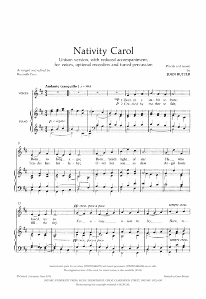 Nativity Carol