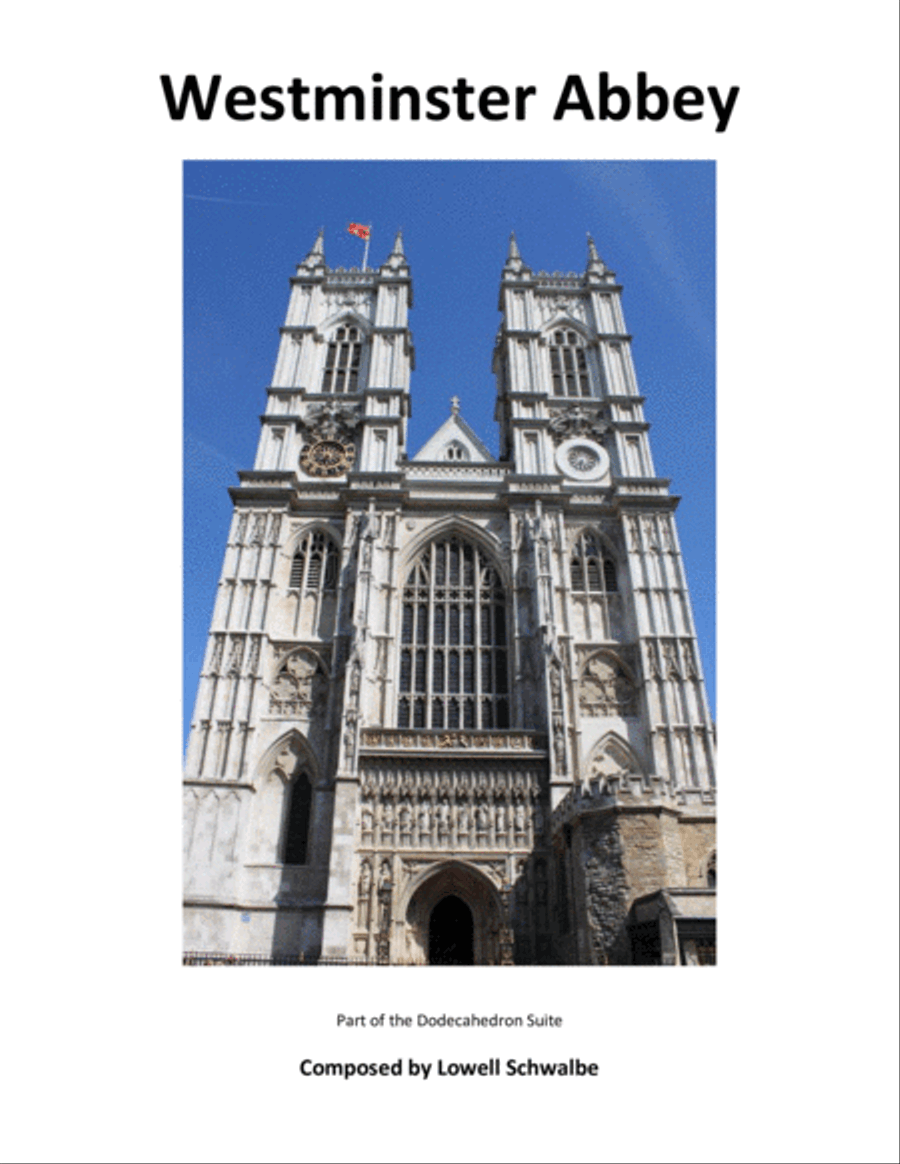 Westminster Abbey Full Orchestra scores gallery preview page 1