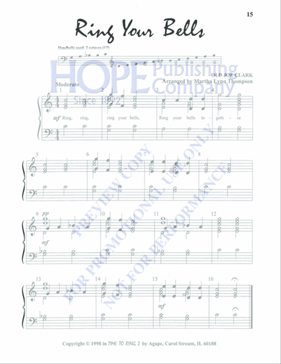 Time to Ring 2 Time to Ring 2 2-Octaves scores gallery preview page 17