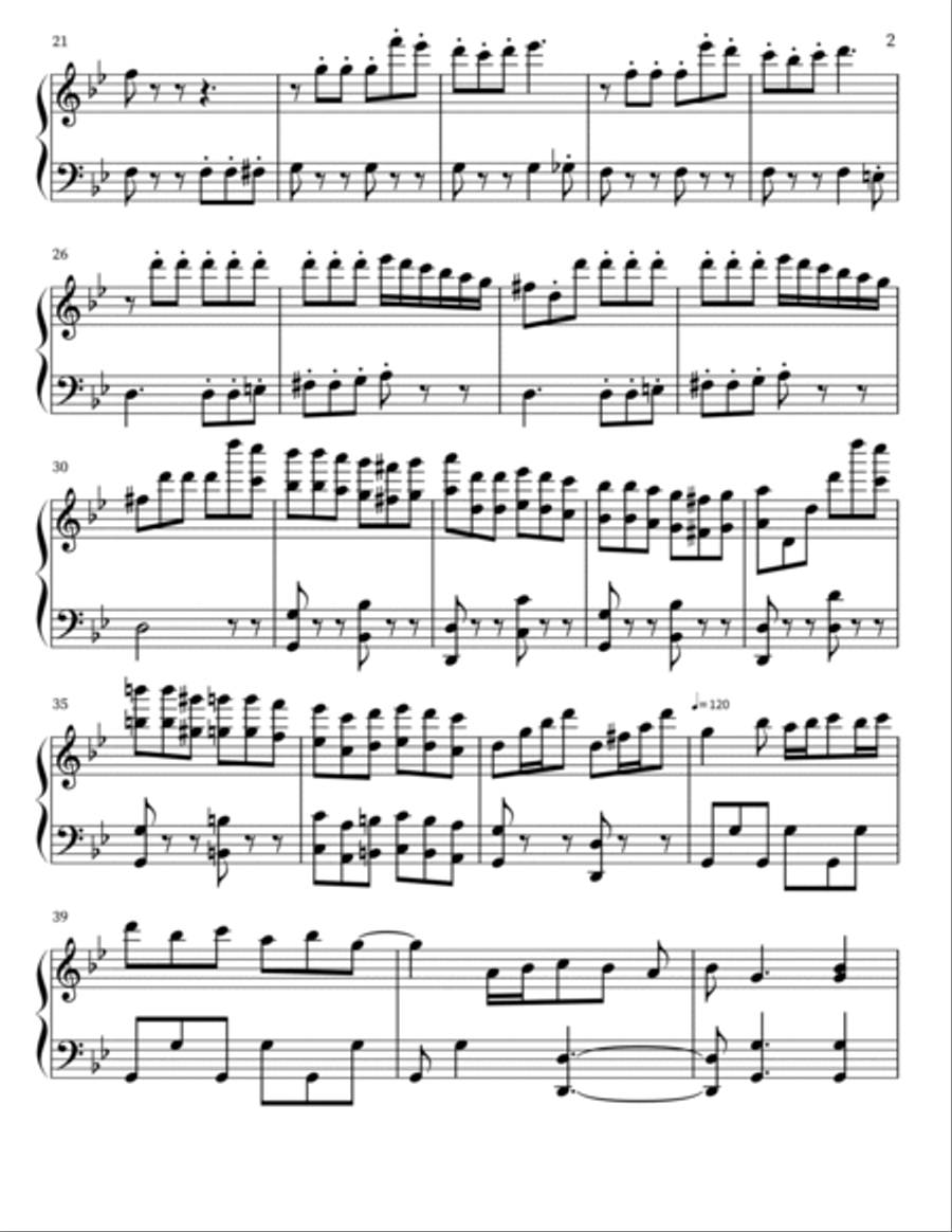 La Campanella Part scores gallery preview page 2