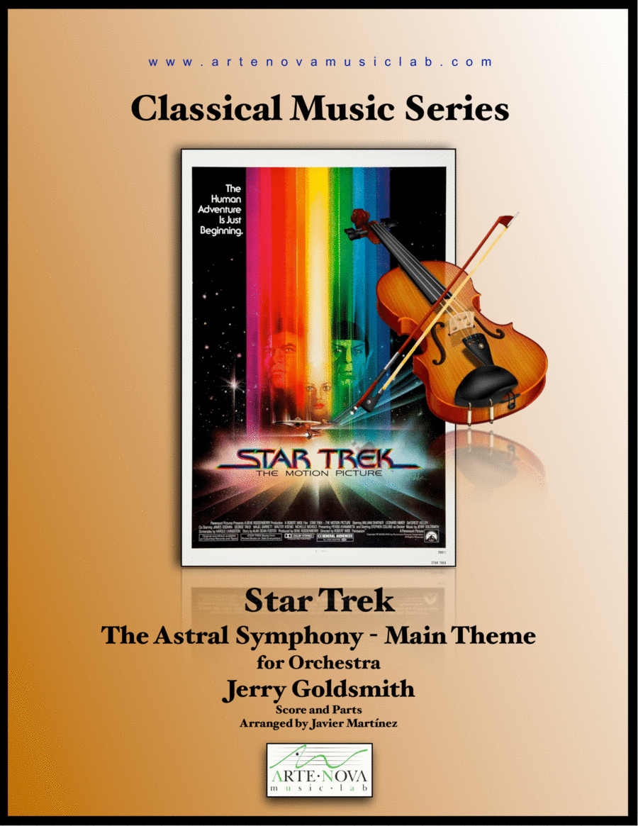 Star Trek(r) The Motion Picture Full Orchestra scores gallery preview page 1