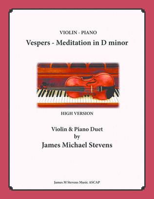 Vespers - Meditation in D minor - Violin & Piano