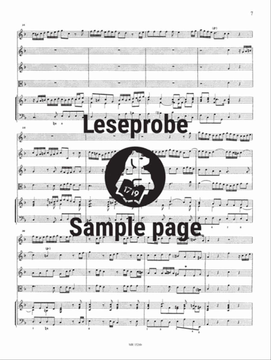 Sonata No. 1 in F Orchestra scores gallery preview page 5