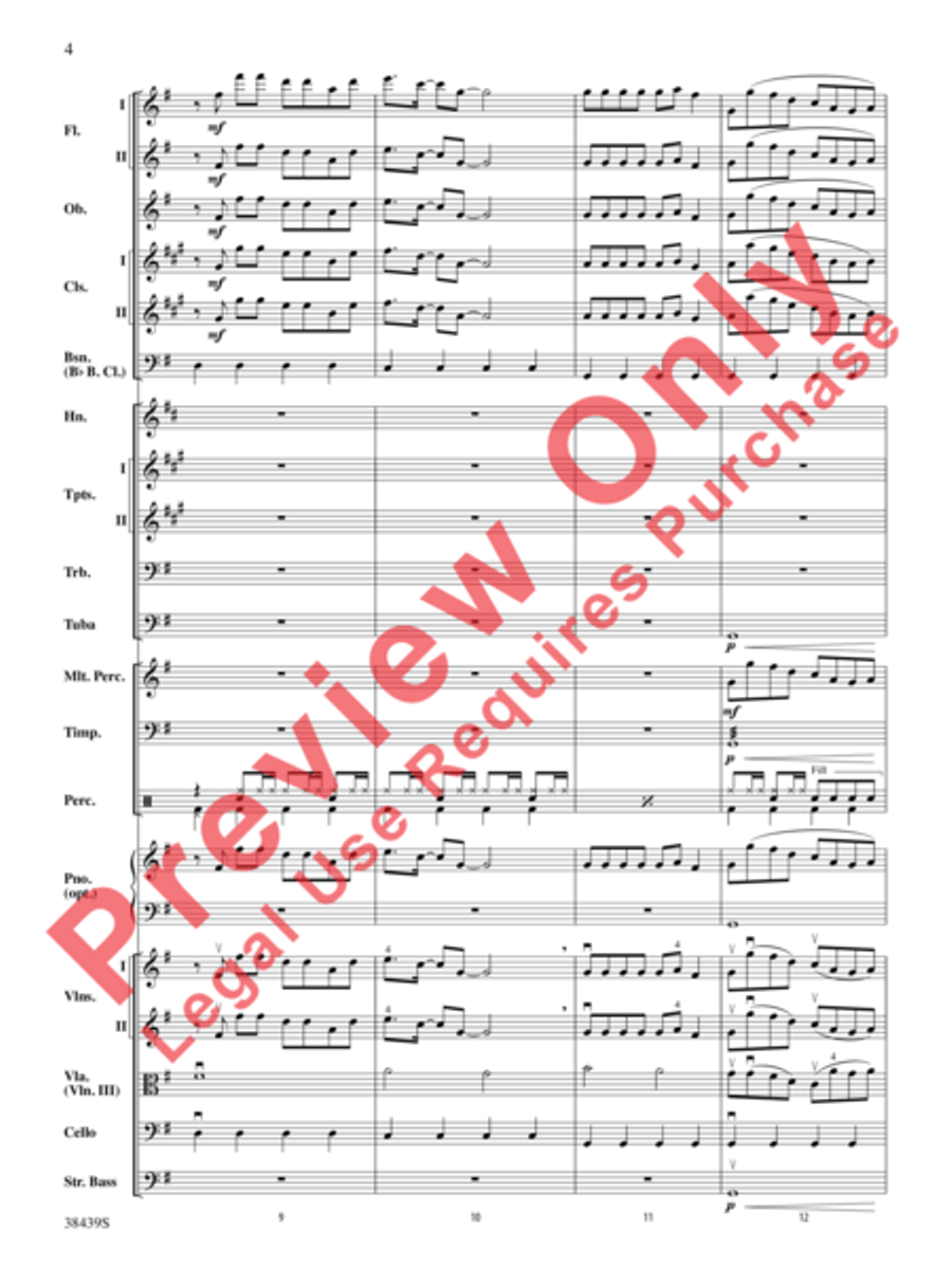 Born This Way Full Orchestra scores gallery preview page 5