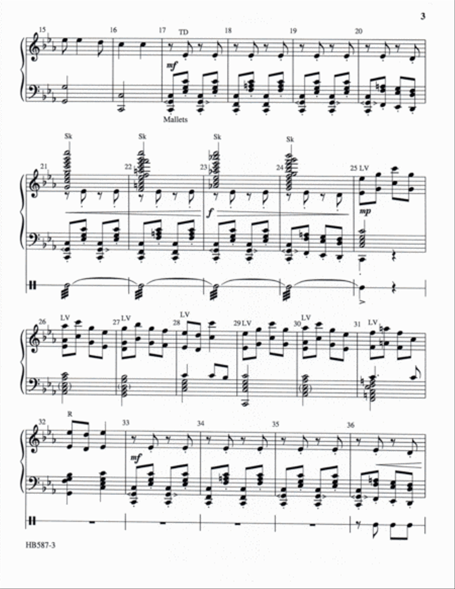 Lift Up the Gates Eternal 5-Octaves scores gallery preview page 3