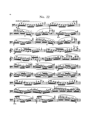 Popper: High School of Cello Playing, Op. 73 (40 Etudes)