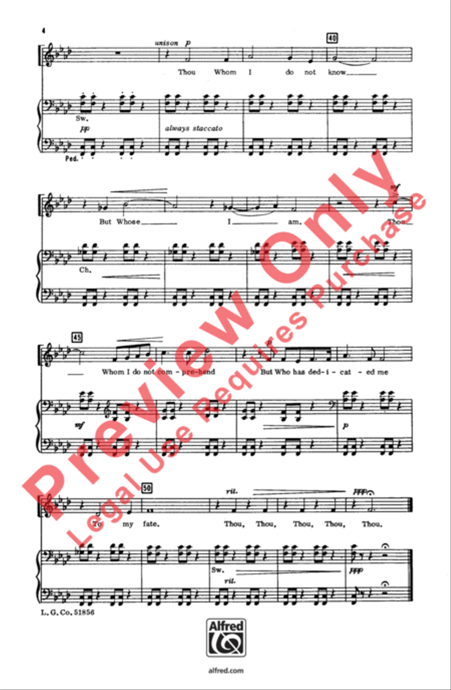 Prayer 4-Part scores gallery preview page 4