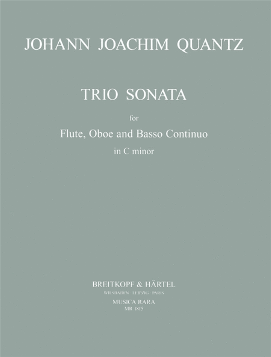 Trio Sonata in C minor Score scores gallery preview page 1