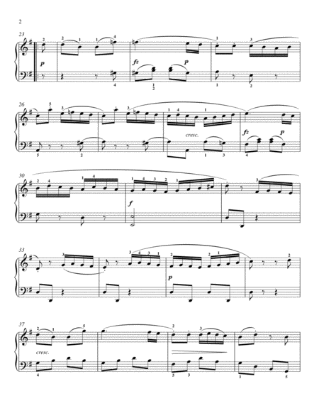 Sonatina In G Major, Op. 36, No. 2