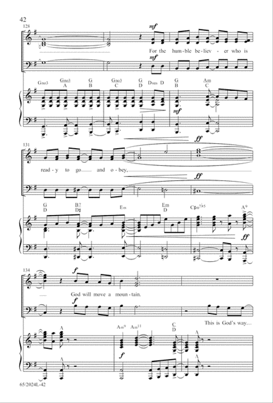 Child of Hope 3-Part scores gallery preview page 43