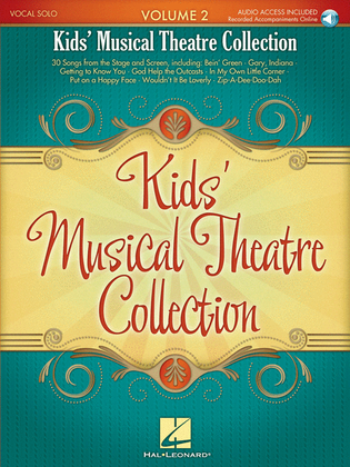 Book cover for Kids' Musical Theatre Collection – Volume 2