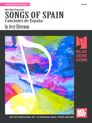 Book cover for Songs of Spain