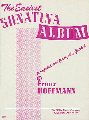 Book cover for Easiest Sonatina Album