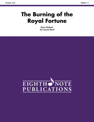 Book cover for The Burning of the Royal Fortune