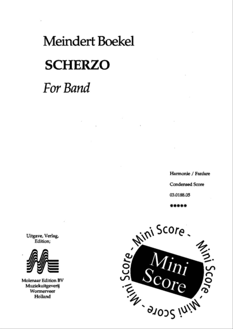 Scherzo Concert Band scores gallery preview page 3