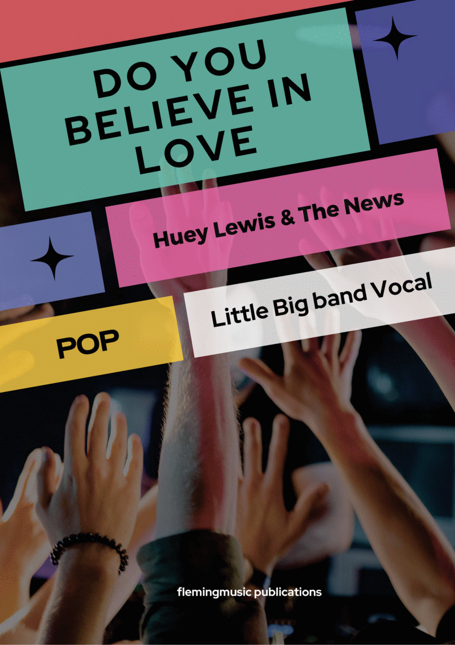 Do You Believe In Love Jazz Ensemble scores gallery preview page 1
