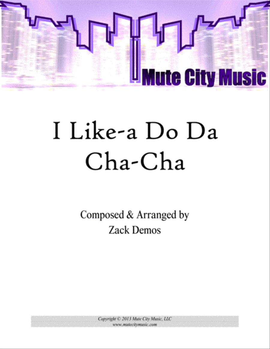 I Like-a Do Da Cha-Cha Jazz Ensemble scores gallery preview page 1