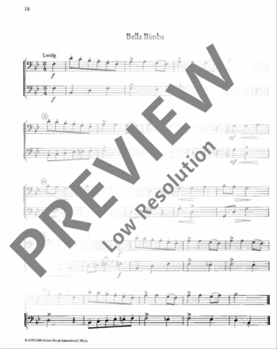 International Folksongs Bassoon scores gallery preview page 19