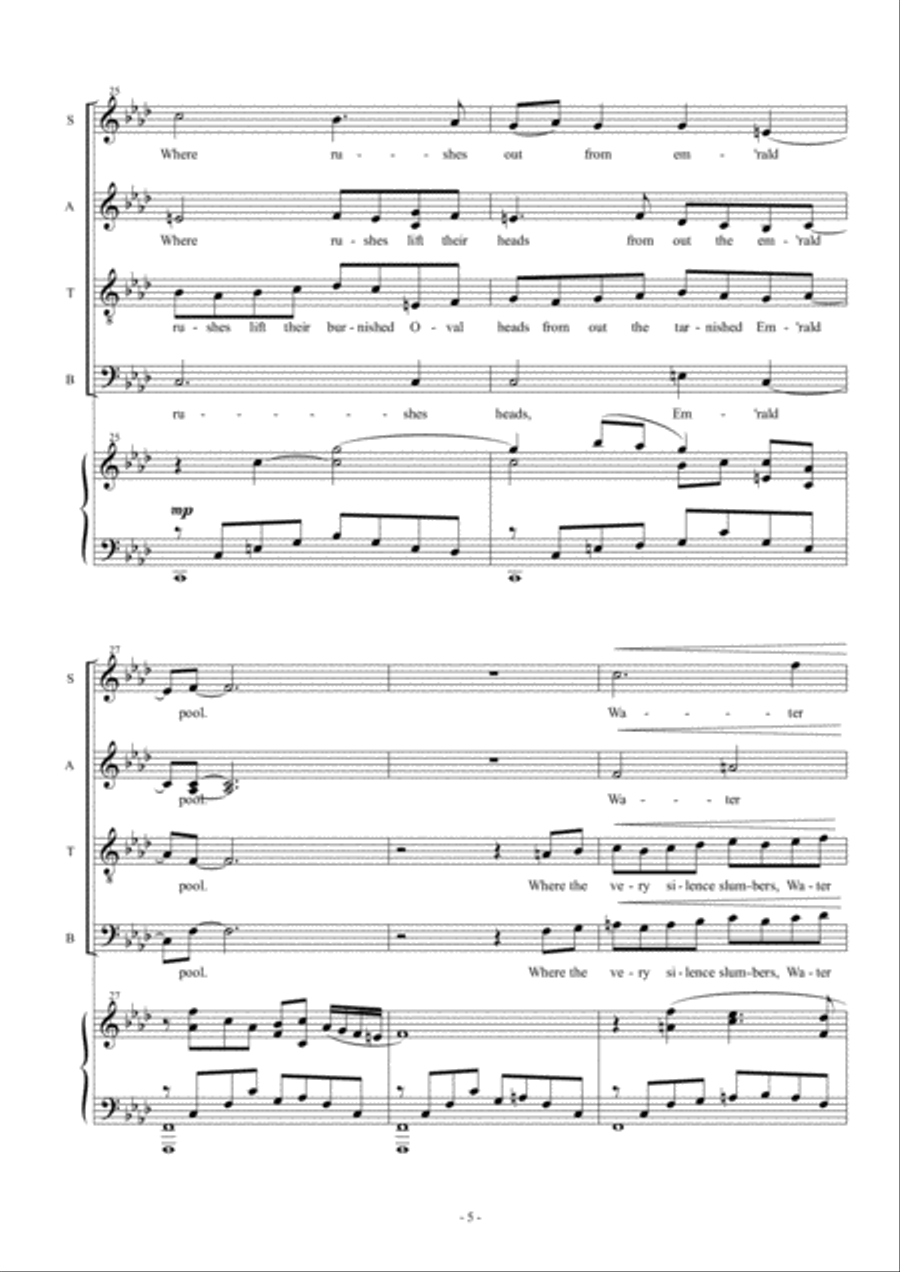 In the Shadows 4-Part scores gallery preview page 7