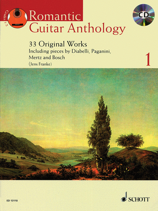 Book cover for Romantic Guitar Anthology - Volume 1