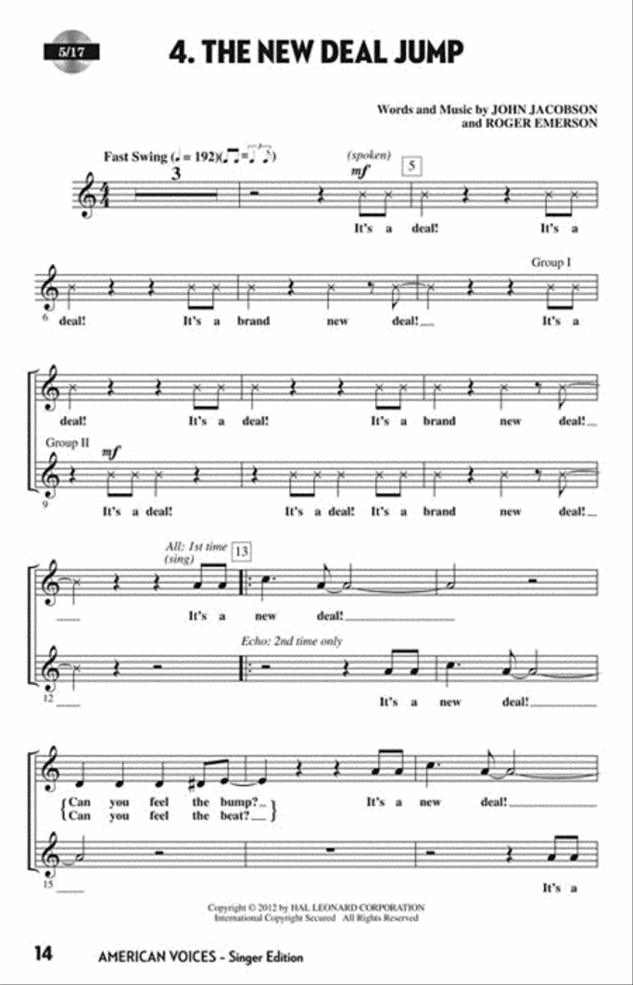 American Voices Choir scores gallery preview page 4