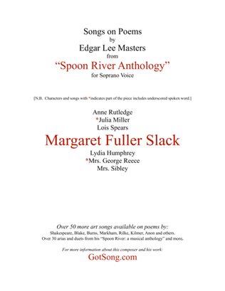 Margaret Fuller Slack from "Spoon River"