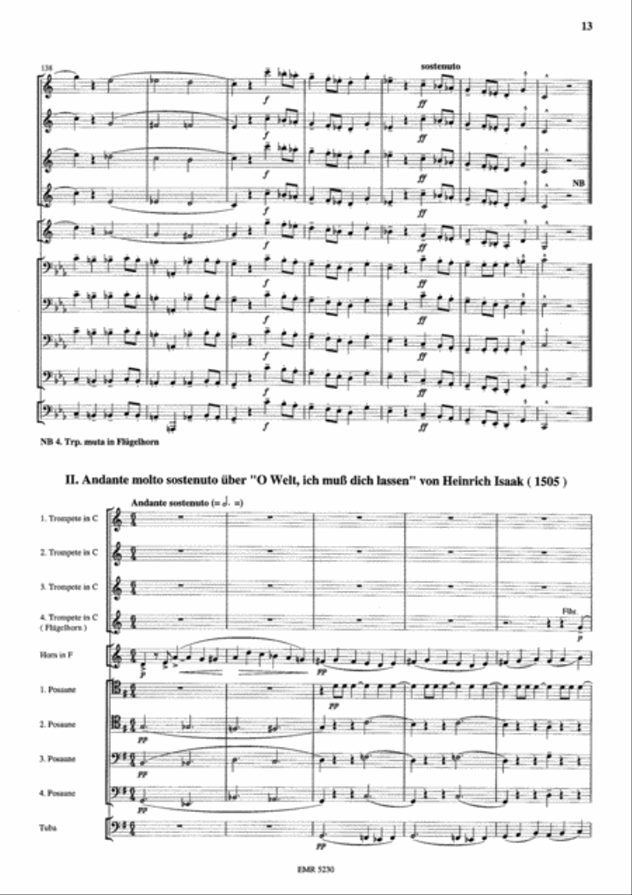 Sonata da chiesa Brass Ensemble scores gallery preview page 5